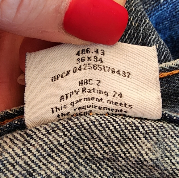 KEY FR HRC 2 Jeans 36 x 34 - Picture 5 of 5